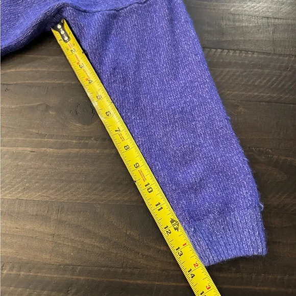 Erika Purple Sweater with Colorful Embellishments - Picture 6 of 7